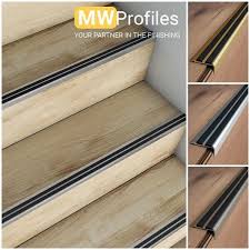 aluminium stair nosing edge trim step