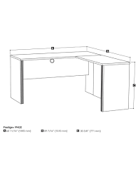 The best l shaped desks. Prestige L Shaped Desk Bestar