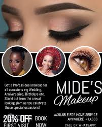 makeup and gele home services in ikeja
