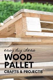 ideas for wood pallet diy projects