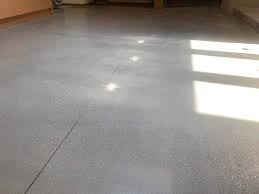 light gray concrete floors