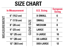 68 Prototypal Military Glove Size Chart