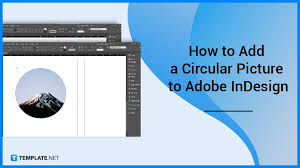 circular picture to adobe indesign