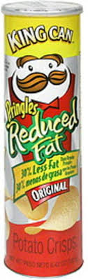 pringles reduced fat original potato