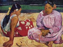 Donne di Tahiti sulla spiaggia di Paul Gauguin - ADO Analisi dell'opera