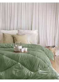 Deflorian Comforters Green Jade Sage
