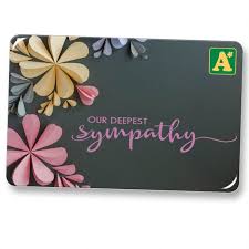 our deepest sympathy e gift card