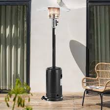 48000 Btu Black Outdoor Patio Heater