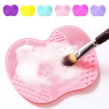 silicone makeup brush cleaning pad