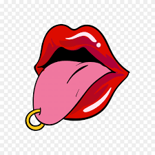tongue on transpa background png