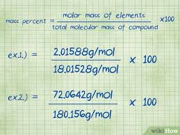 How To Calculate Mass Percent 13 Steps