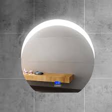 round led bathroom mirror speaker