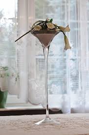 long stem large martini glass vase 50 cm