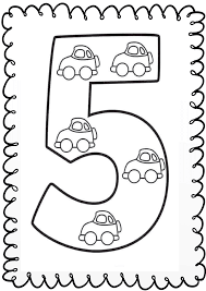 number from 1 to 9 for kindergarten