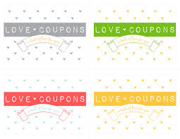 Make Your Own Love Coupon Notepad Free Download