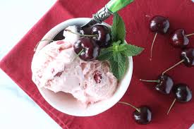 cherry chunk amaretto ice cream