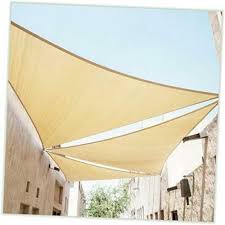 sun shade sail triangle canopy uv