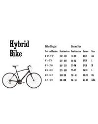 hybrid bike men