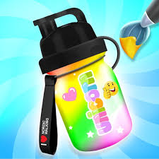 diy water bottle making games app