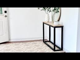 25 Console Table Build With Free Plans