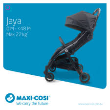 Maxi Cosi Jaya User Manual English