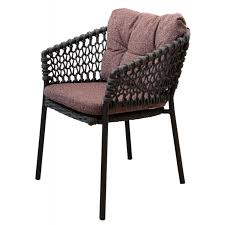 Ocean Outdoor Dining Chair Soft Rope
