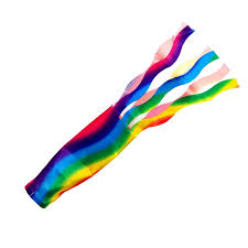 rainbow windsock wind streamer flag