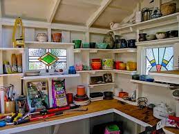 garden shed interiors
