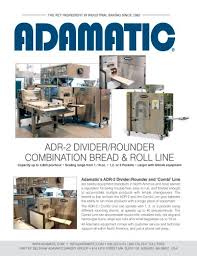 adamatic combination bread and roll
