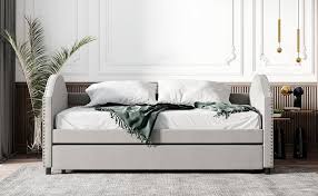 Upholstered Daybed With Twin Size