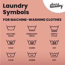 laundry and washing symbols
