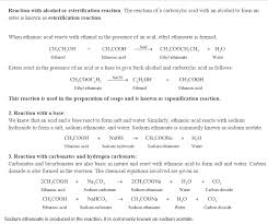 chemical properties of ethanol and
