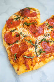 heart shaped pepperoni pizza recipe