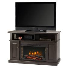Media Cabinet With Electric Fireplace