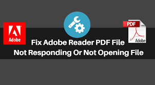 how to fix adobe reader pdf file not