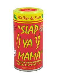 Slap Ya Mama Hot Cajun Seasoning 4 Oz Can gambar png