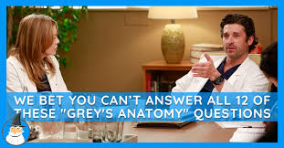 It's actually very easy if you've seen every movie (but you probably haven't). Can You Pass The Toughest Grey S Anatomy Quiz Magiquiz