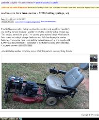 If you have trouble finding riding lawn mowers for sale on craigslist or in your local classifieds you can always give machine finder a try. The Custom Zero Turn Lawn Mower There I Fixed It White Trash Repairs