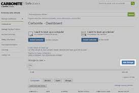 carbonite support knowledge base