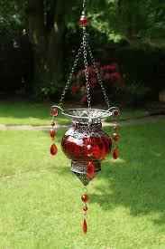 Red Moroccan Tea Light Lantern The