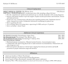 Example Of A Nursing Resume  Sample Nursing Curriculum Vitae     Resume Help org
