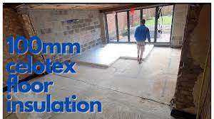 insulating concrete floor 100mm