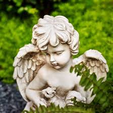 Beauty Garden Cherub Angel With