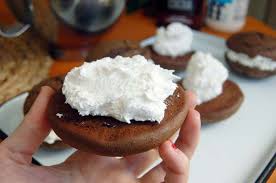 homemade whoopie pies with marshmallow