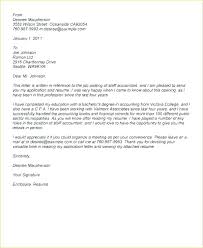 Sample Cover Letters For Accounting Free Sample Cover Letter