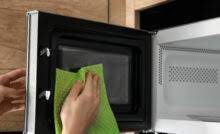 ge microwave fan won t turn off how to