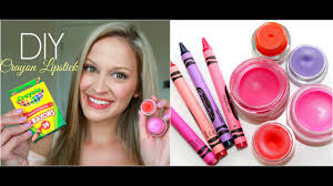 diy lipstick out of crayons see the