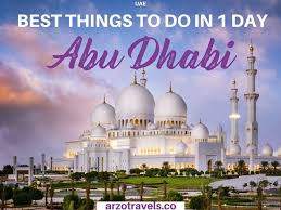 abu dhabi in one day best itinerary