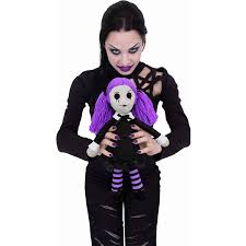 viola the goth rag doll by spiral