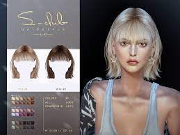 short bang hairstyle for female by s club